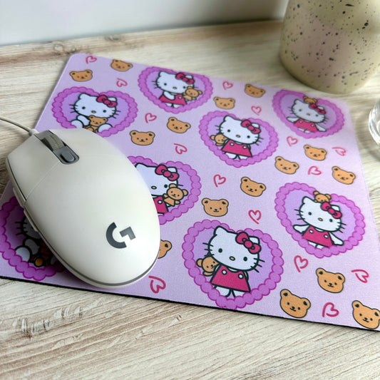 Hello Kitty Hearts Mousepad