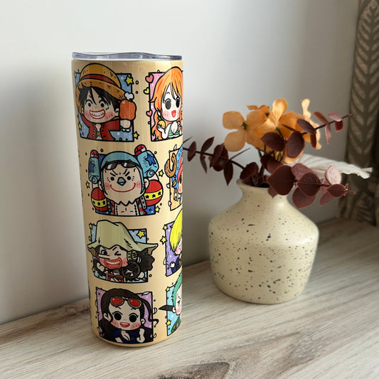 One Piece Anime Metal Tumbler