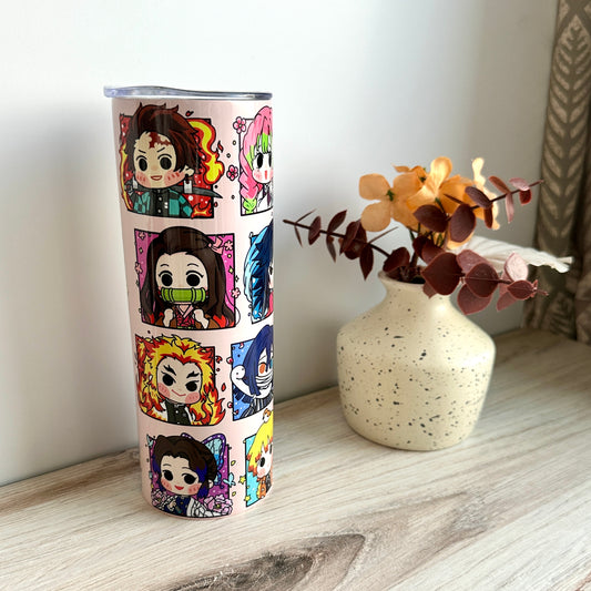 Demon Slayer Anime Metal Tumbler