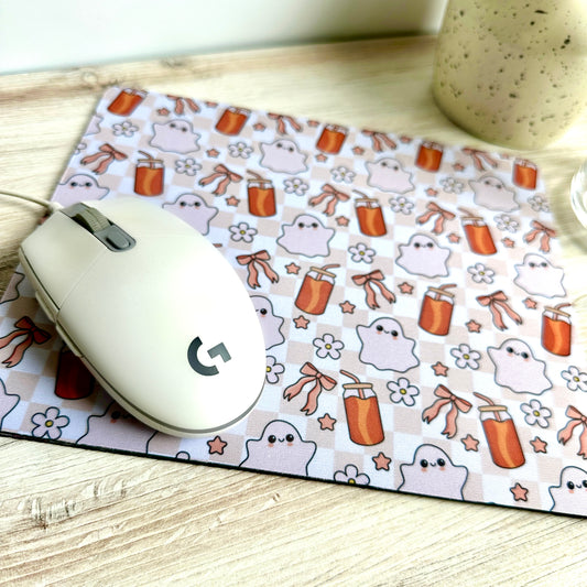 Ghosties & Iced Coffee Mousepad