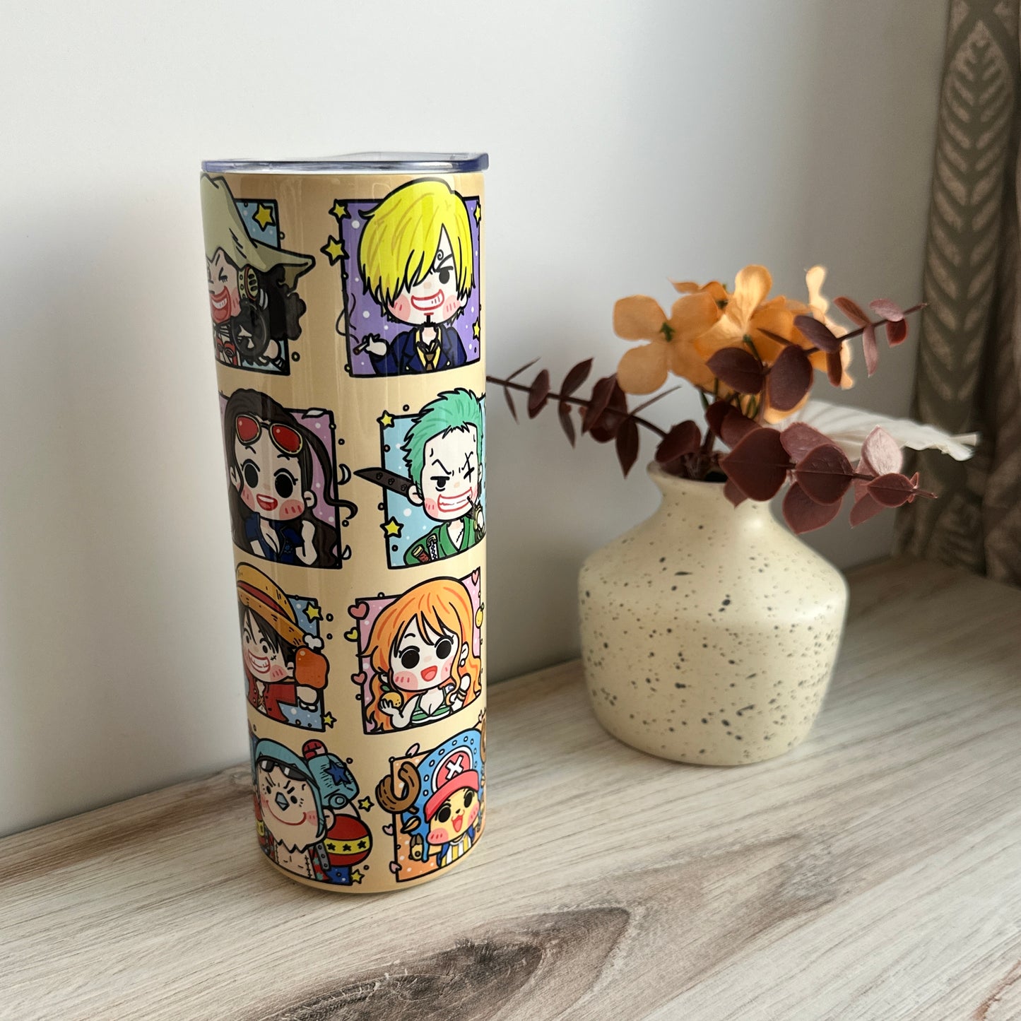 One Piece Anime Metal Tumbler