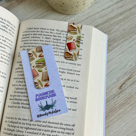 Sepia Books Magnetic Bookmark